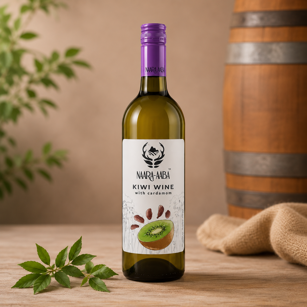 Kiwi Wine with Cardamom